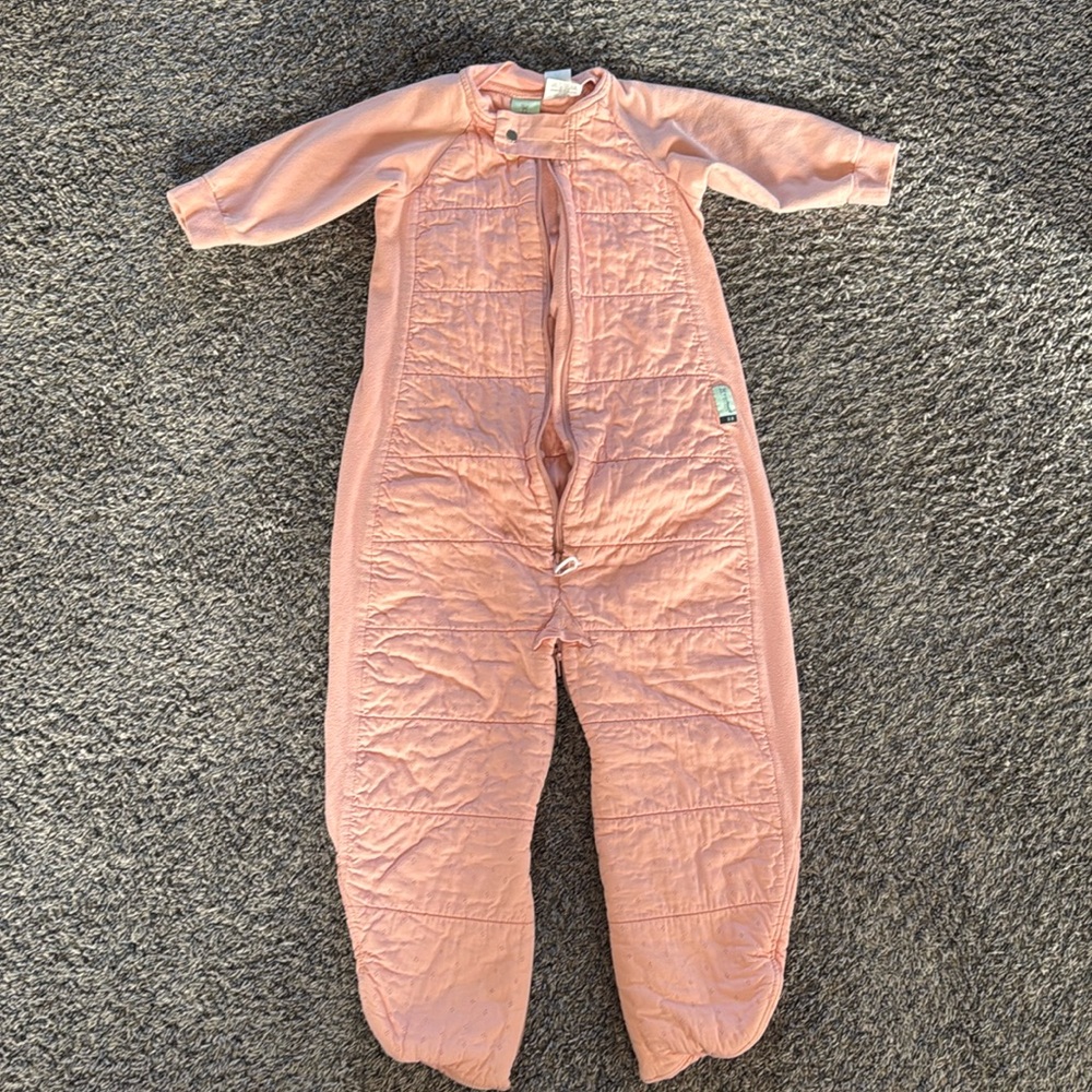 Ergo Pouch Australia Sleep Suit Sack 2.5 TOG 2-4 t  pink cotton